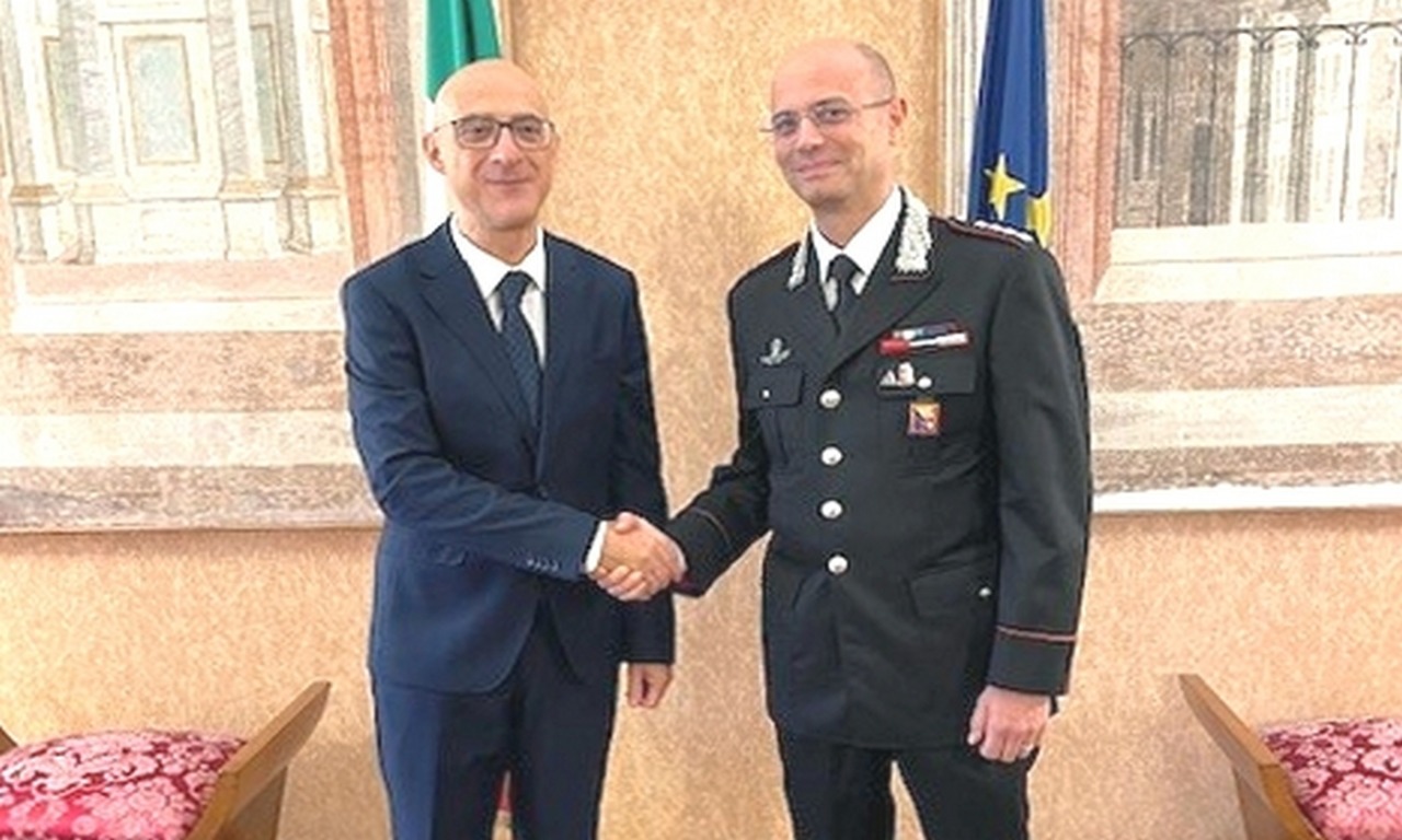 Il colonnello Vigliotta è il nuovo comandante provinciale dei carabinieri di Mantova