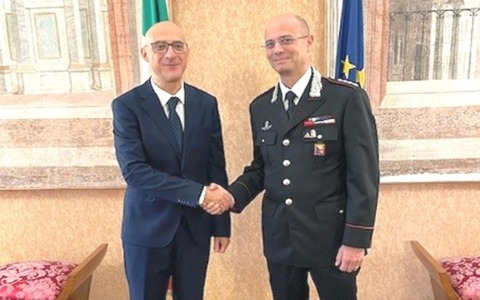 Il colonnello Vigliotta è il nuovo comandante provinciale dei carabinieri di Mantova