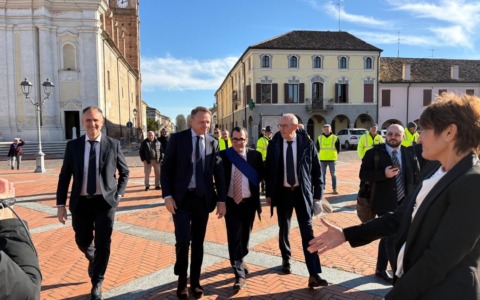 Via ai lavori per la nuova “Gronda Nord” nel Mantovano: “Passaggio storico per il territorio”