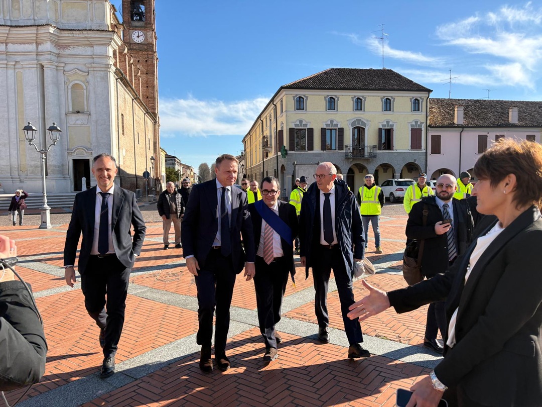 Via ai lavori per la nuova “Gronda Nord” nel Mantovano: “Passaggio storico per il territorio”