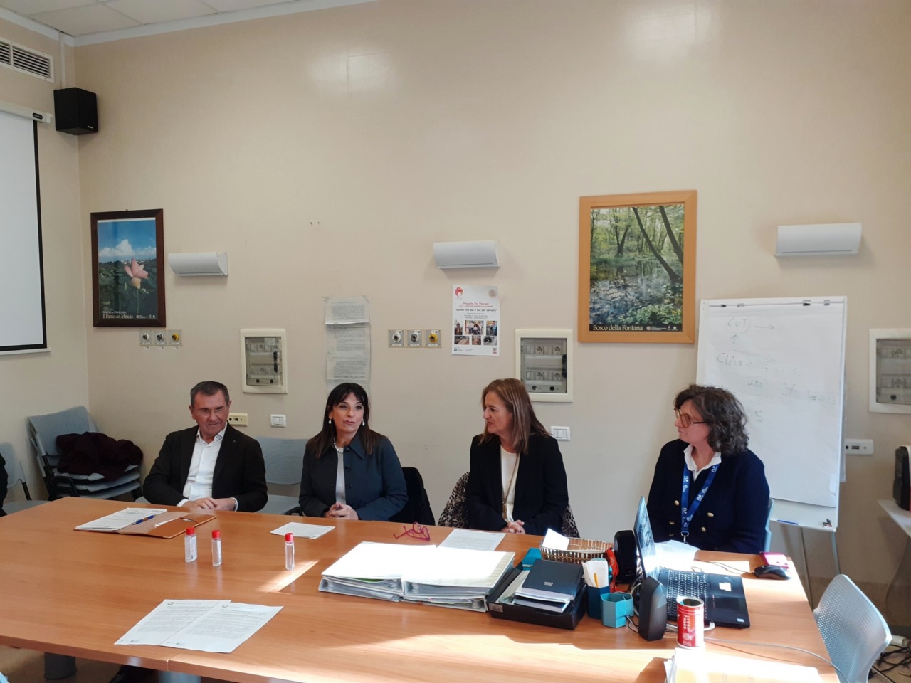 L’associazione Cav. Lorella Ballasini dona un nuovo impianto di condizionamento alle Cure Palliative