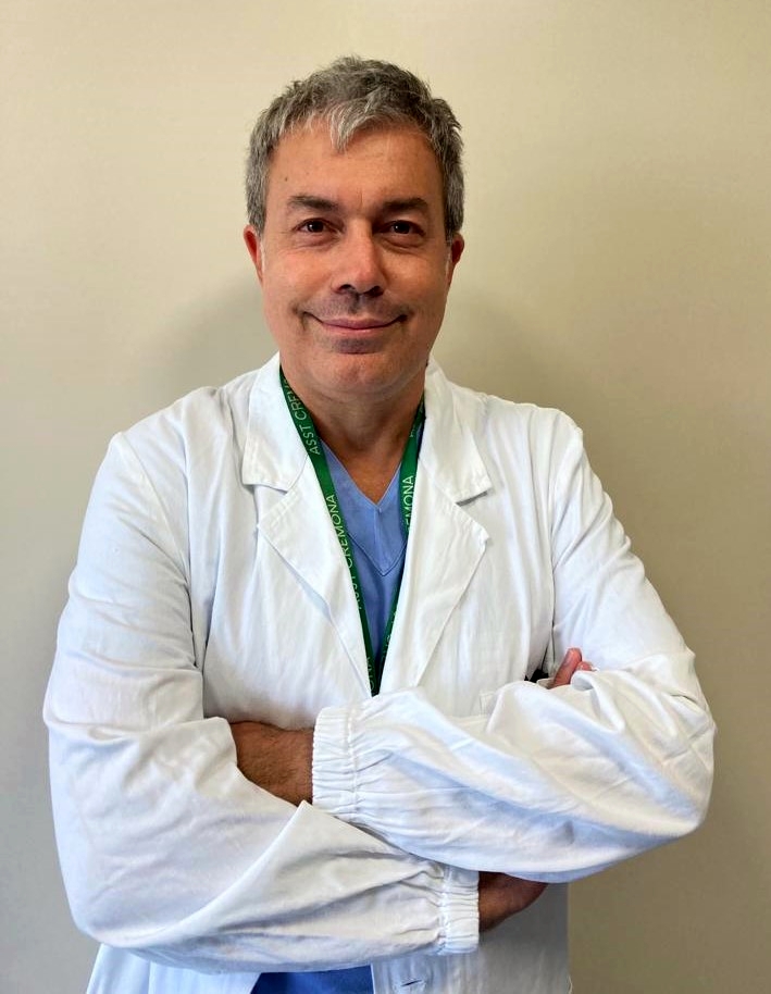 Il medico Luigi Moschini, direttore dell'unità operativa di Cardiologia