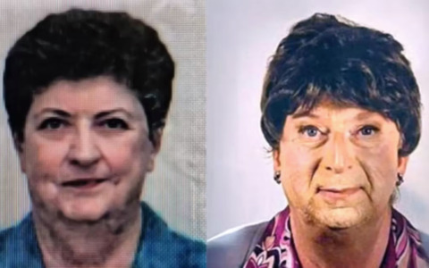 Travestito come la madre defunta per incassare la pensione: meme virali sul web