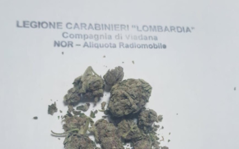 Beccato con la droga a Viadana, 18enne denunciato per spaccio