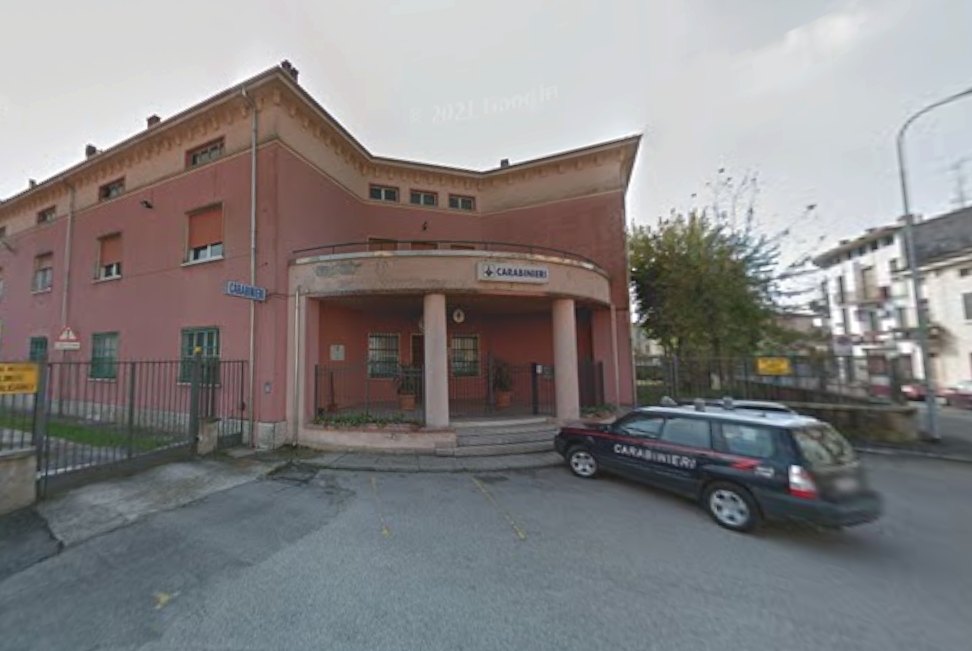 La stazione dei carabinieri di Borgo Mantovano