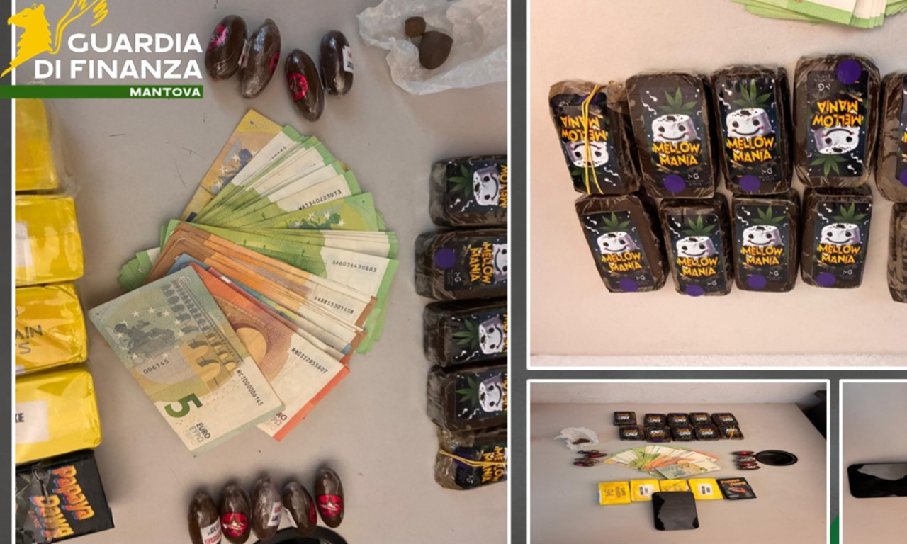 Beccati con la droga e 2mila euro in auto al casello di Mantova Nord, giovani pusher arrestati