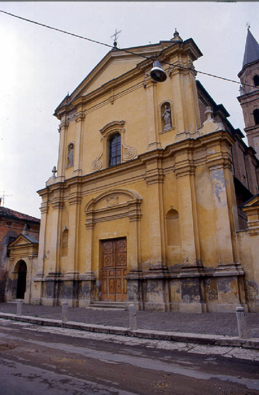 La chiesa di Belforte, dove è allestita la camera ardente e dove si svolgeranno i funerali (foto Lombardia Beni Culturali)