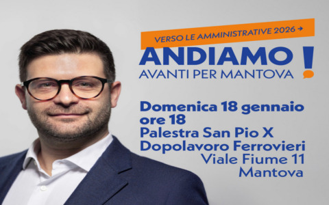 “Andiamo! Avanti per Mantova”: Andrea Murari si presenta come candidato sindaco