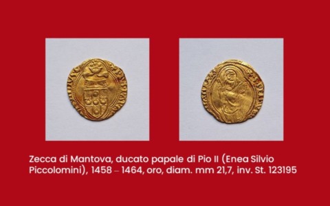 Una rarissima moneta per le collezioni di Palazzo Ducale di Mantova