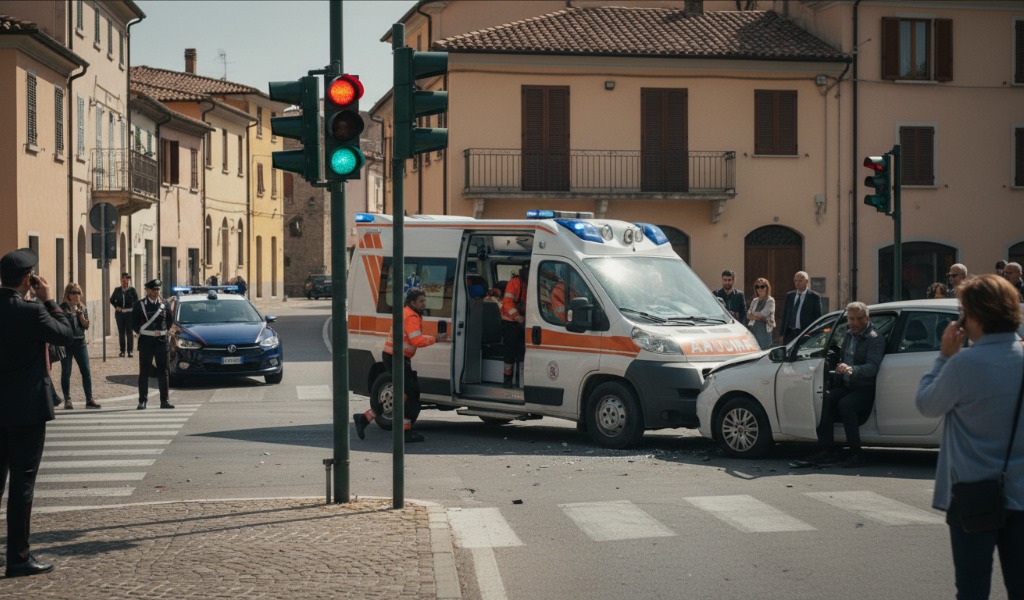 Scontro tra ambulanza e auto a Roncoferraro: quattro feriti trasportati in ospedale