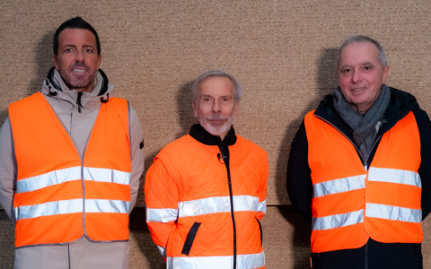 Natura, ambiente e riciclo: Giovanni Storti in visita allo stabilimento del Gruppo Saviola