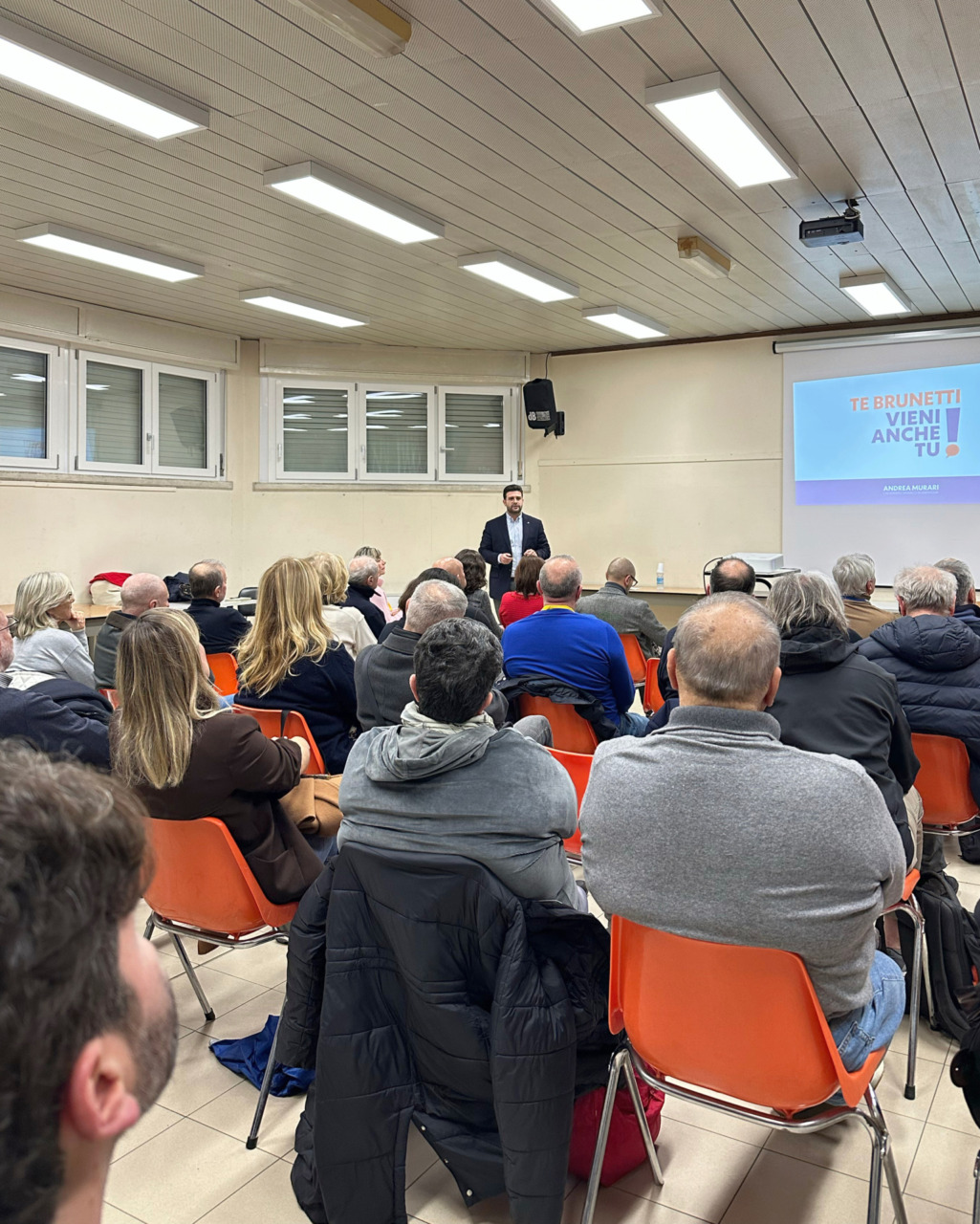 Murari avvia gli incontri nei quartieri di Mantova: 70 persone in Te Brunetti