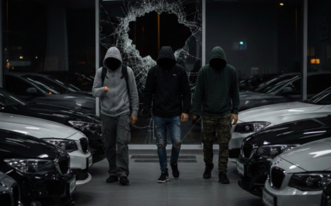 Tentano il furto in una concessionaria auto di Suzzara, ladri messi in fuga dal proprietario