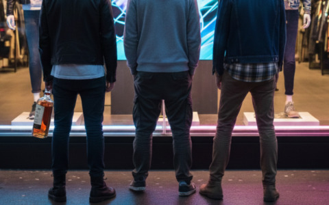 Urinano contro la vetrina di un negozio in centro a Mantova: tre giovani denunciati