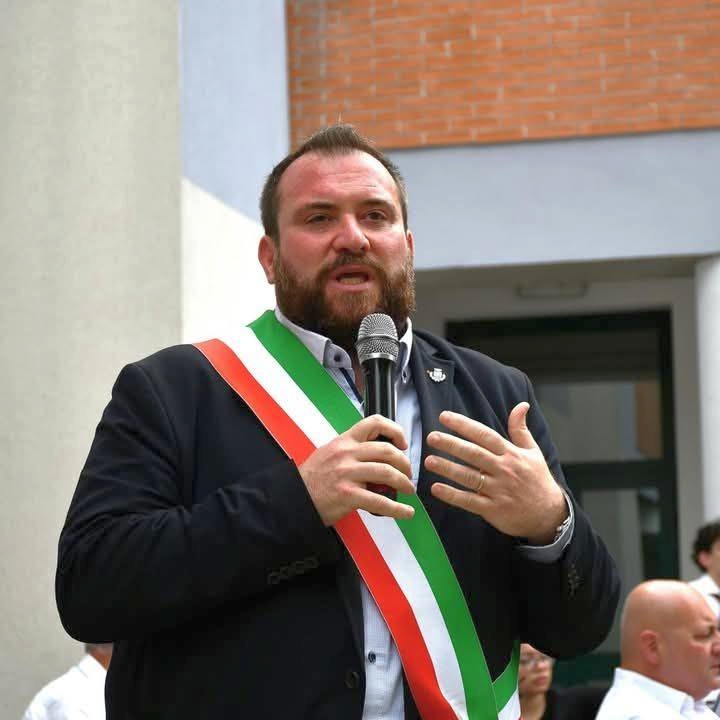 Il sindaco di Poggio Rusco Fabio Zacchi