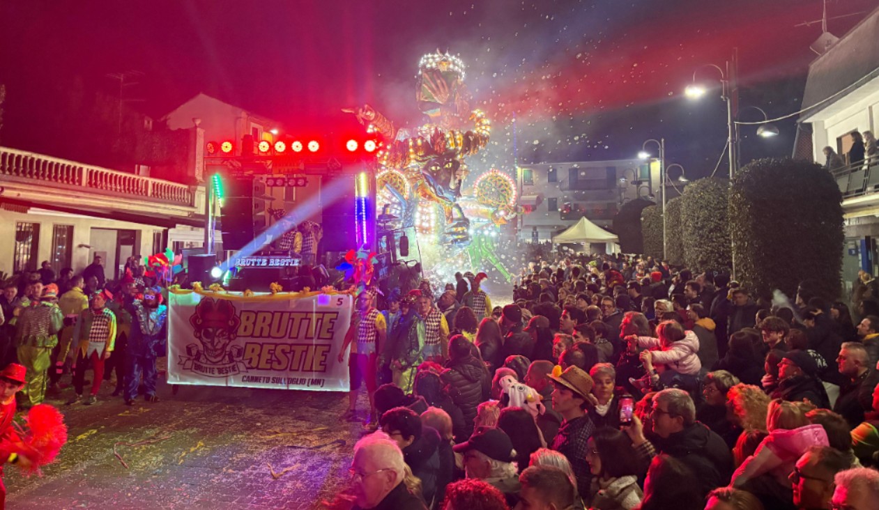 Volta Mantovana in festa: il Carnevale del Capunsèl fa il pieno di colori e sapori