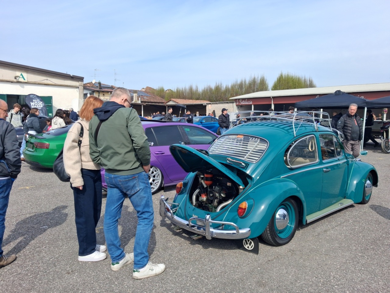 Alcune delle auto in esposizione durante lo scorso fine settimana in Millenaria a Gonzaga