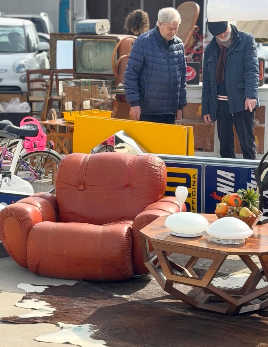 Un momento durante l'iniziativa svoltasi lo scorso fine settimana in Millenaria