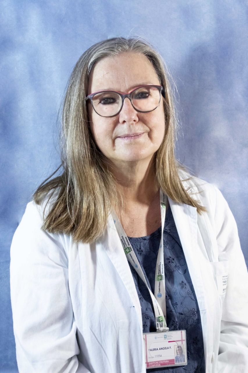 La direttrice della struttura e del Dipartimento materno-infantile Valeria Angela Fasolato