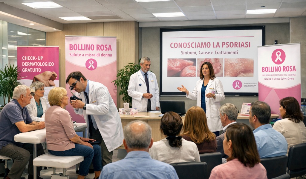 Psoriasi, a Mantova una giornata di visite e consulenze gratuite