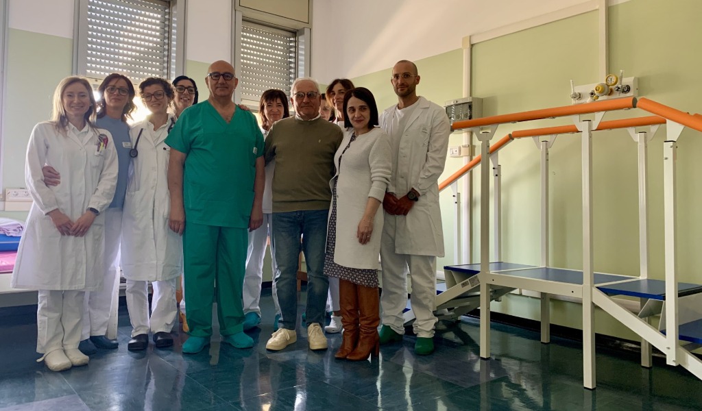 Più forza al cuore e ai polmoni: al Carlo Poma arriva la pedana per i pazienti cardiorespiratori