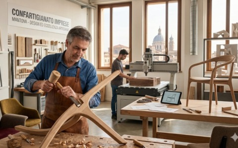 Mantova traina il design artigiano: crescita a doppia cifra negli ultimi cinque anni