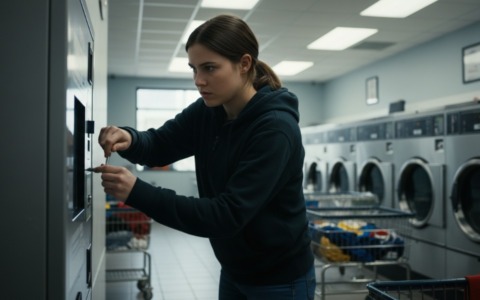 Manomette la cassa automatica della lavanderia e in tre mesi si intasca 2mila euro