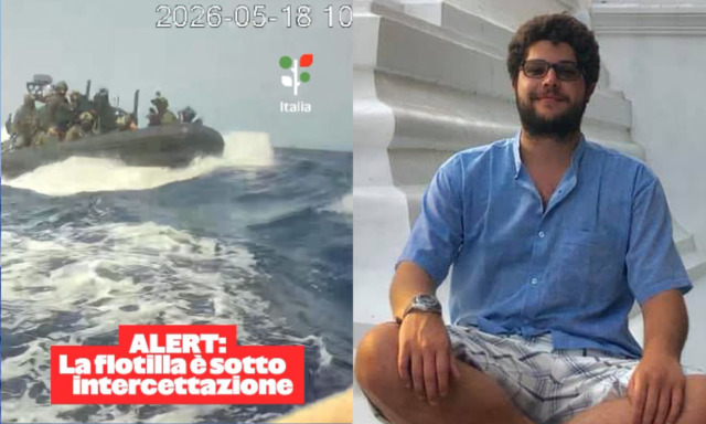 Israele intercetta la Global Sumud Flotilla, tra gli attivisti italiani arrestati anche Alessio Catanzaro
