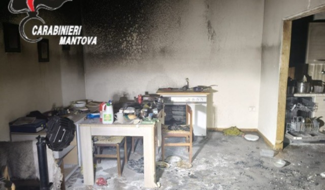 Incendio in casa a Castiglione: 12enne salvata dai soccorsi, madre denunciata per abbandono di minore