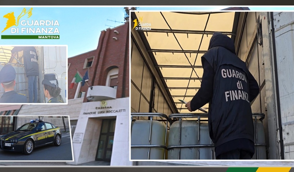 Blitz delle Fiamme Gialle nel Mantovano: sequestrate 27 tonnellate di carburante di contrabbando