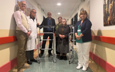 L’ultimo dono di Lorenzo: due deambulatori all’Ospedale di Borgo Mantovano