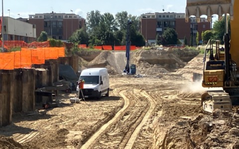 Raddoppio ferroviario Piadena-Mantova, partono gli scavi per il nuovo sottopasso vicino al cimitero di Mantova