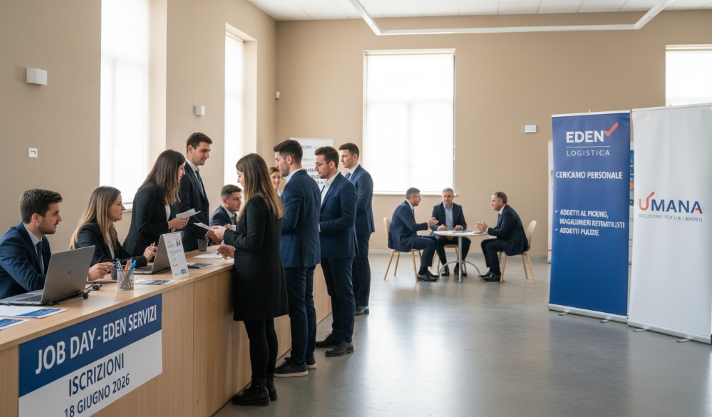 Job day a Mantova: una giornata di colloqui per magazzinieri, addetti al picking e alle pulizie