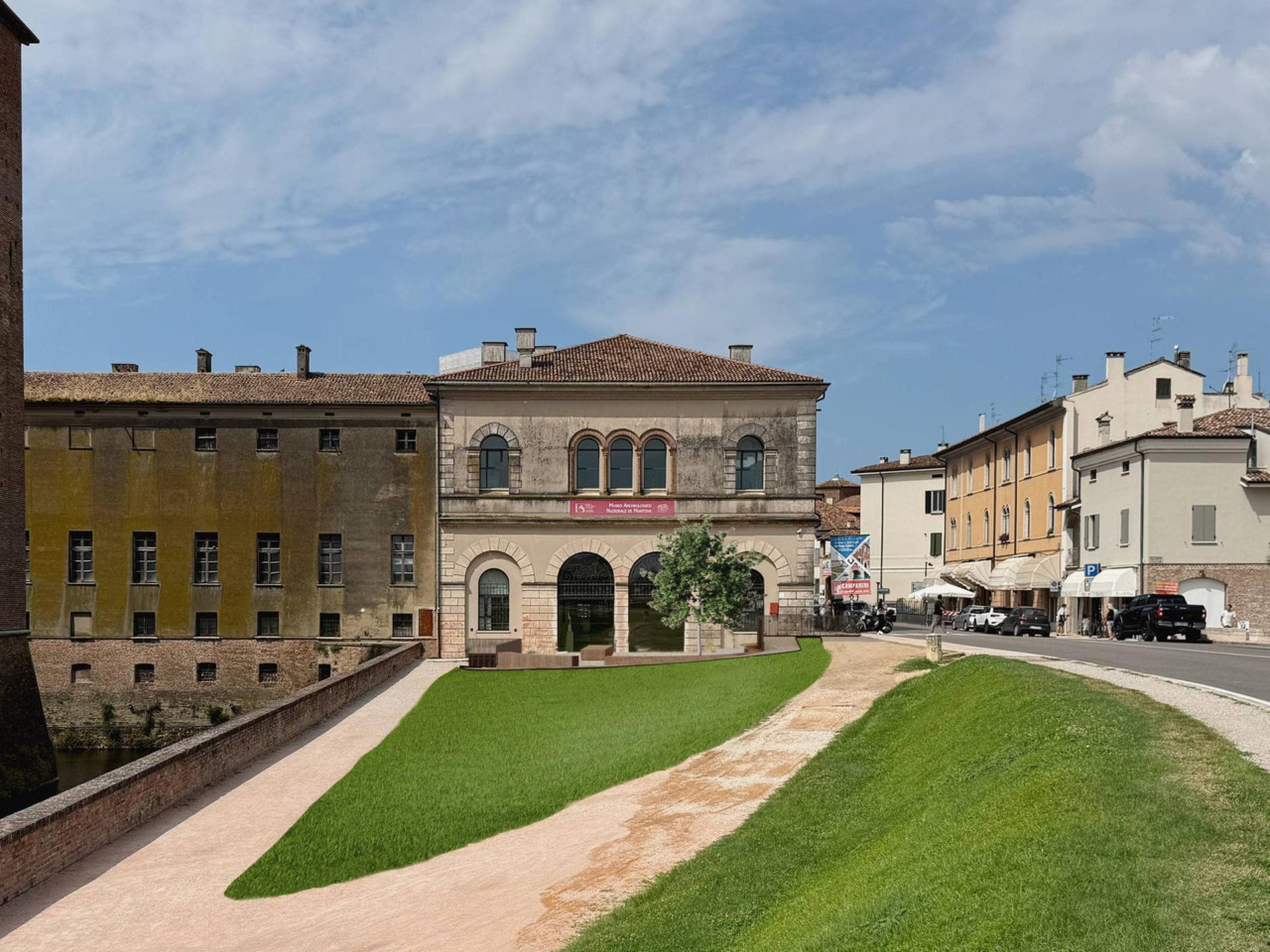 Mantova, via al progetto per riqualificare l’area davanti al Museo Archeologico Nazionale