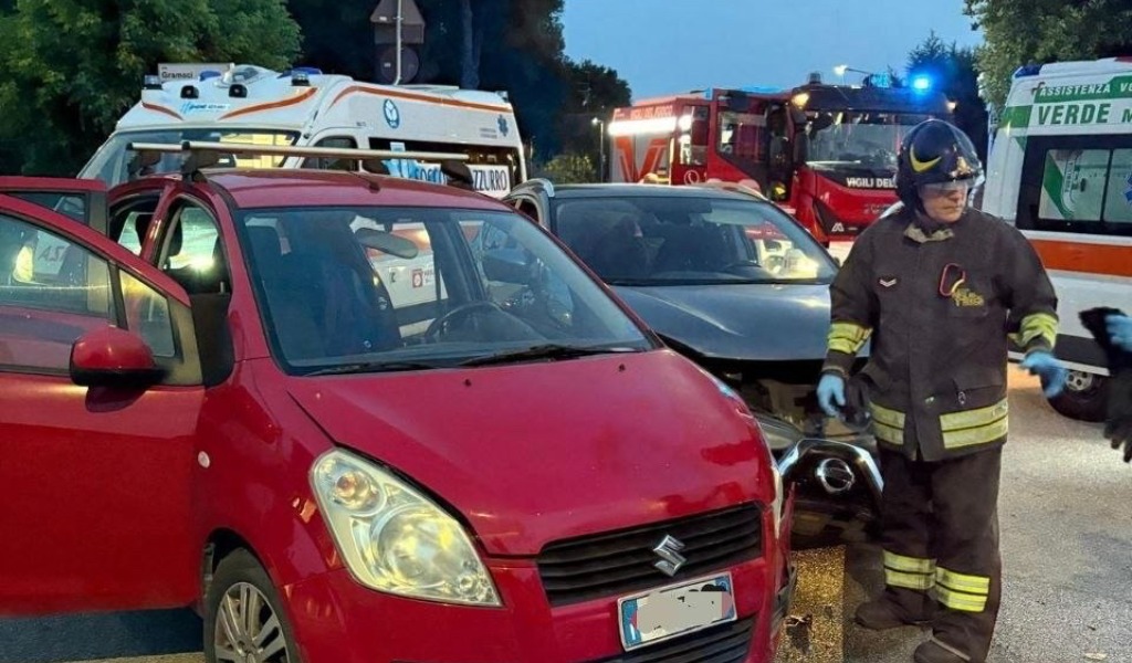 Scontro tra due auto a Bagnolo San Vito: cinque feriti, tra cui due bambini