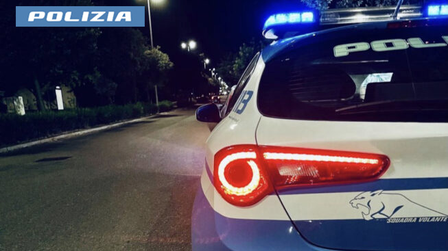 Lite in via Trento, ventiseienne arrestato dalla Polizia di Stato