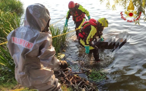 Macabra scoperta nel lago Inferiore di Mantova, trovato il corpo senza vita di un 40enne