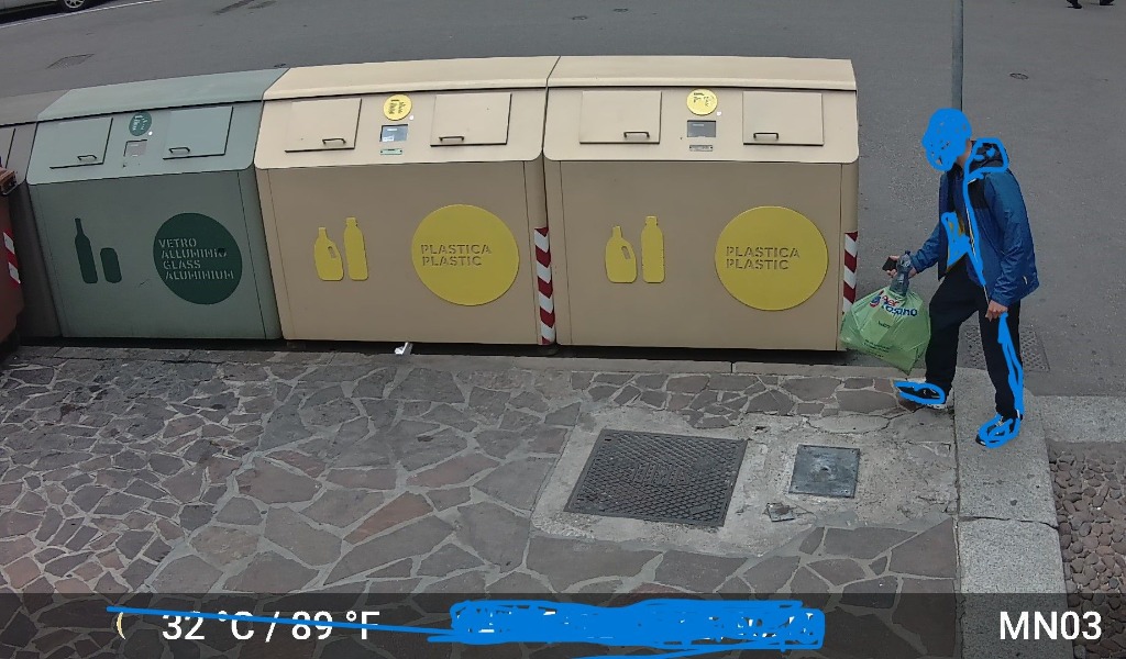 Rifiuti abbandonati in centro a Mantova: “incastrato” dalle telecamere e multato per 500 euro