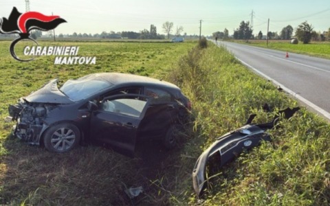 Incidente sulla SP1 a Piubega: scontro frontale tra un’auto e un furgone, due feriti