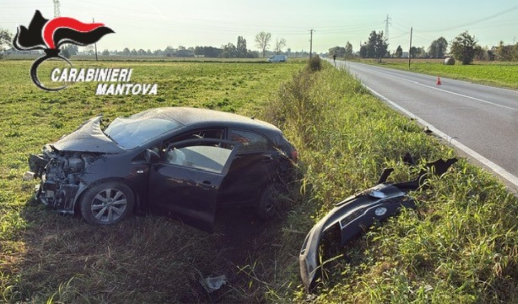 Incidente sulla SP1 a Piubega: scontro frontale tra un’auto e un furgone, due feriti