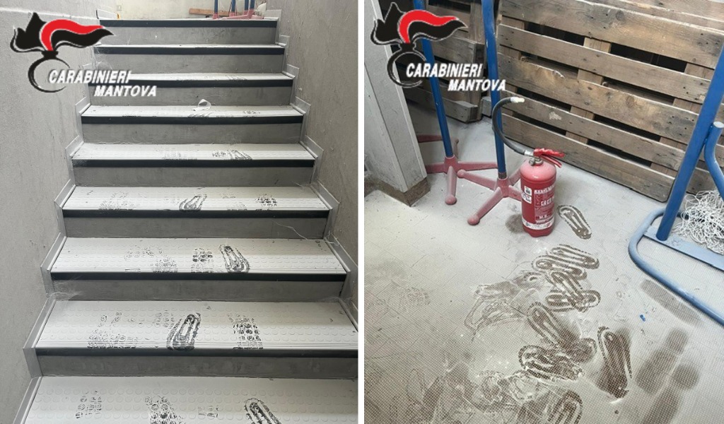 Raid vandalico al Palazzetto dello Sport di Quistello: cinque 16enni nei guai