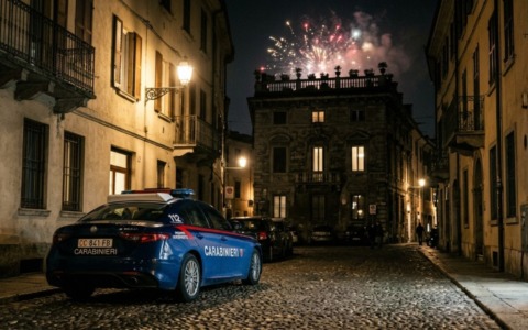 Accendono fuochi d’artificio sulla terrazza di un condominio: denunciati due 17enni