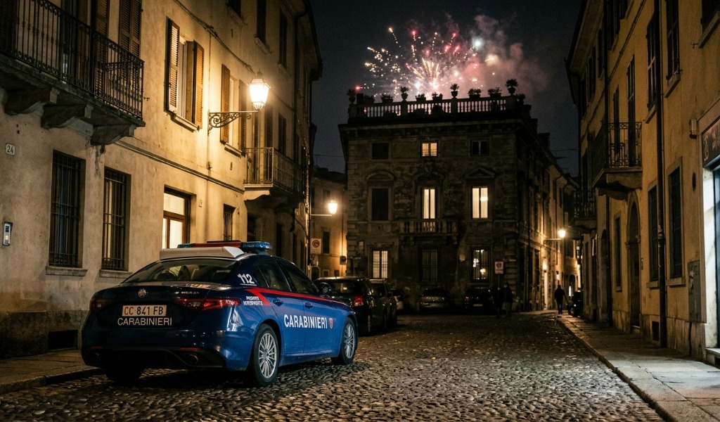 Accendono fuochi d’artificio sulla terrazza di un condominio: denunciati due 17enni