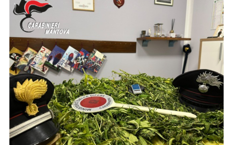 Blitz dei Carabinieri a Marcaria: sequestrata sostanza stupefacente in abitazione