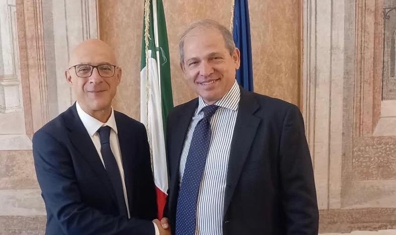 Il Prefetto riceve il comandante della DIA di Brescia per il saluto di commiato