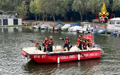 Emergenza e soccorso in laghi e fiumi: 15 nuovi patentati nautici per i Vigili del Fuoco