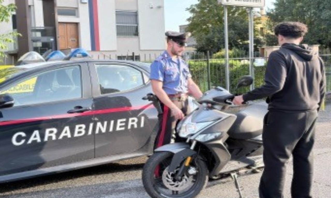 Ciclomotore rubato a San Giorgio Bigarello: denunciato un diciannovenne per ricettazione